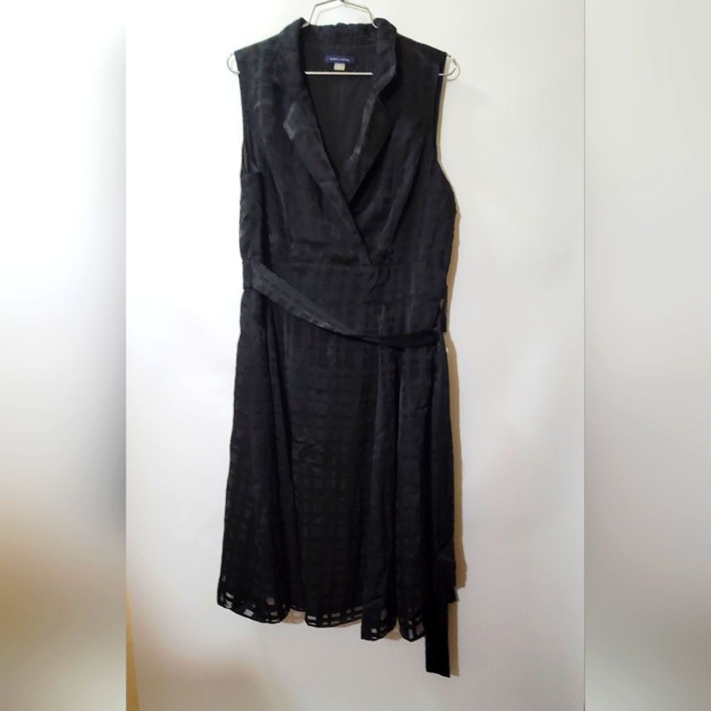 Tommy Hilfiger black dress.